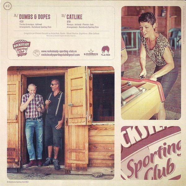 7inch Record ROCKSTEADY SPORTING CLUB Dumbs Dopes Catlike NONE Maudit Tangue 2014 France Reggae Ska Dub Used
7inch Record ROCKSTEADY SPORTING CLUB Dumbs Dopes Catlike NONE Maudit Tangue 2014 France Reggae Ska Dub Used