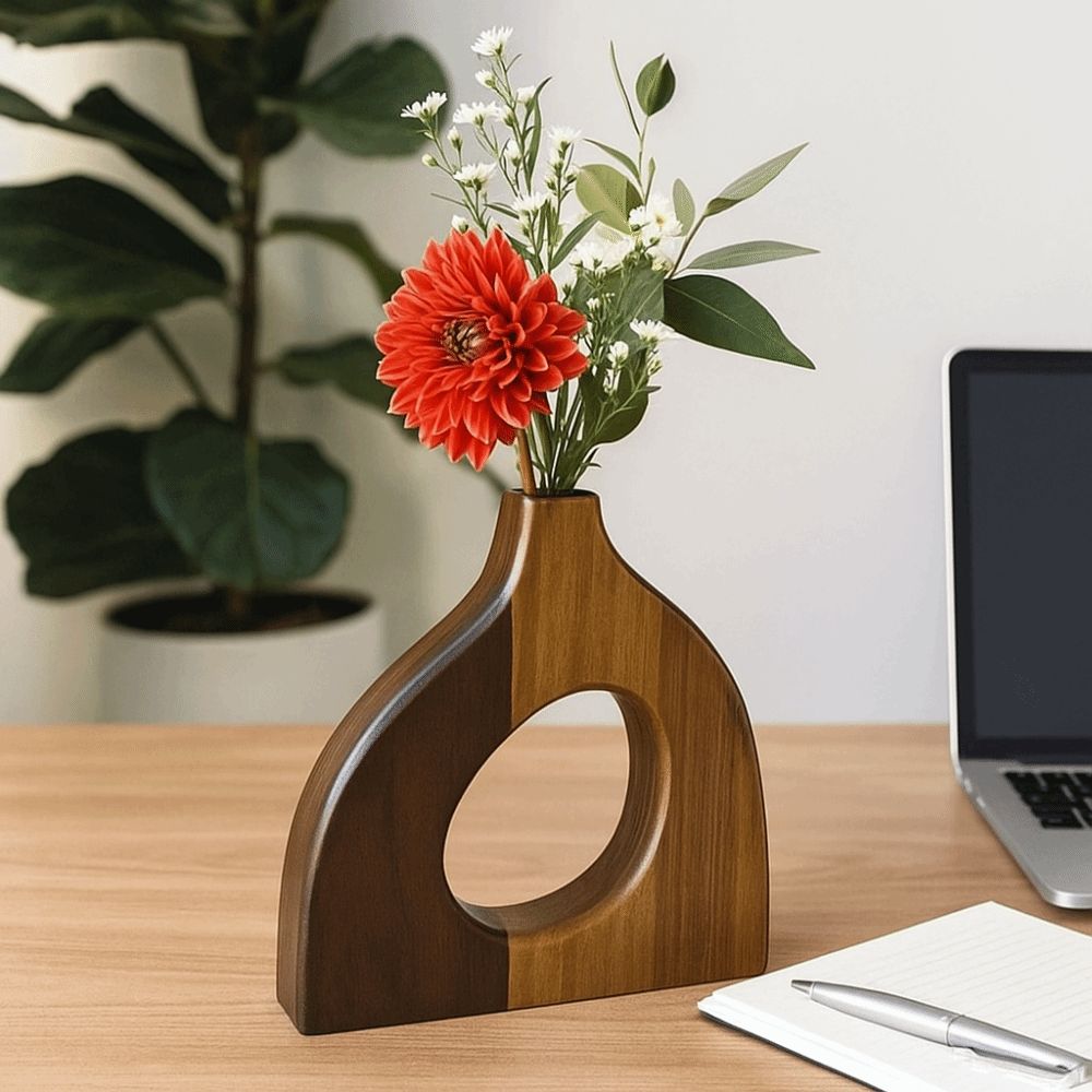 Simple Style Flower Container Solid Wood Floral Arrangement Vase Nordic Style Vase Floral Display коричневий
Simple Style Flower Container Solid Wood Floral Arrangement Vase Nordic Style Vase Floral Display коричневий
