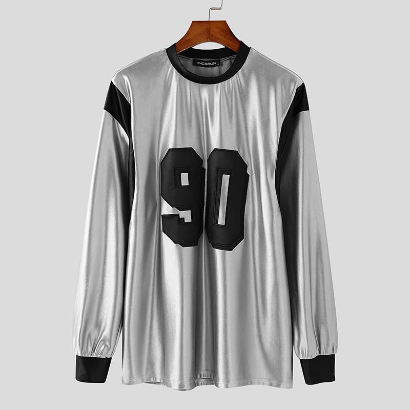 INCERUN Весна Мужской Круглый Вырез Длинный Рукав Принт Блеск Пуловеры Оверсайз Топы 4XL светло-серый
INCERUN Весна Мужской Круглый Вырез Длинный Рукав Принт Блеск Пуловеры Оверсайз Топы 4XL светло-серый