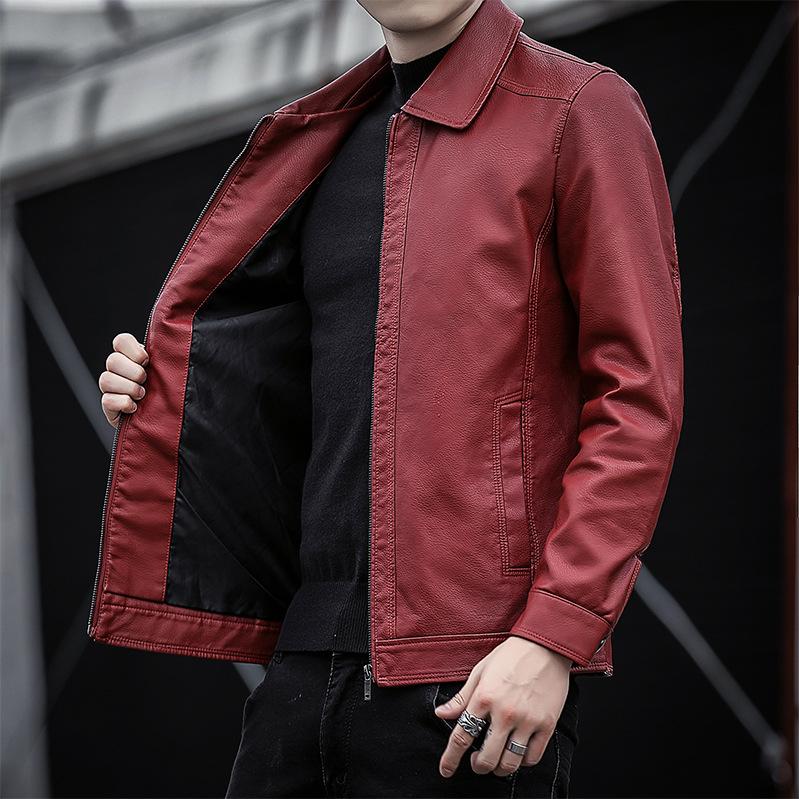 Мужская кожаная куртка, Кожаная куртка для мужчин среднего возраста, Мужская куртка с лацканами из ПУ кожи, Деловая мужская одежда 7XL коричневый
Мужская кожаная куртка, Кожаная куртка для мужчин среднего возраста, Мужская куртка с лацканами из ПУ кожи, Деловая мужская одежда 7XL коричневый