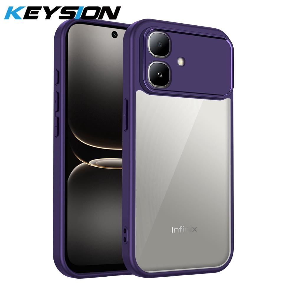 KEYSION Transparent Phone Case for Infinix Smart 20 Soft Silicone+PC HD Clear Simple Shockproof Phone Cover for Infinix Smart 20 for Smart 20 фіолетовий
KEYSION Transparent Phone Case for Infinix Smart 20 Soft Silicone+PC HD Clear Simple Shockproof Phone Cover for Infinix Smart 20 for Smart 20 фіолетовий