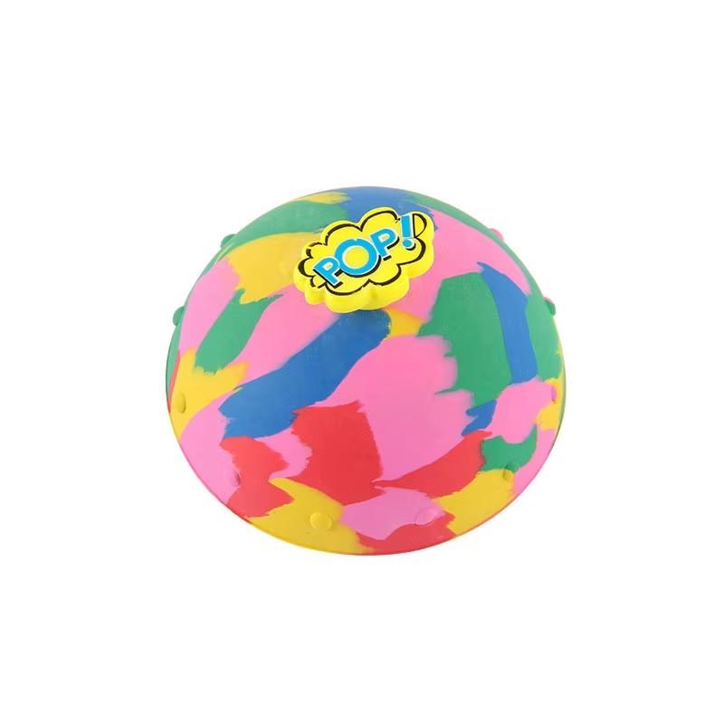 Hip hop camouflage rotating bouncing bowl jumping novel half side bouncing pressure resistant children s outdoor toy
Hip hop camouflage rotating bouncing bowl jumping novel half side bouncing pressure resistant children s outdoor toy