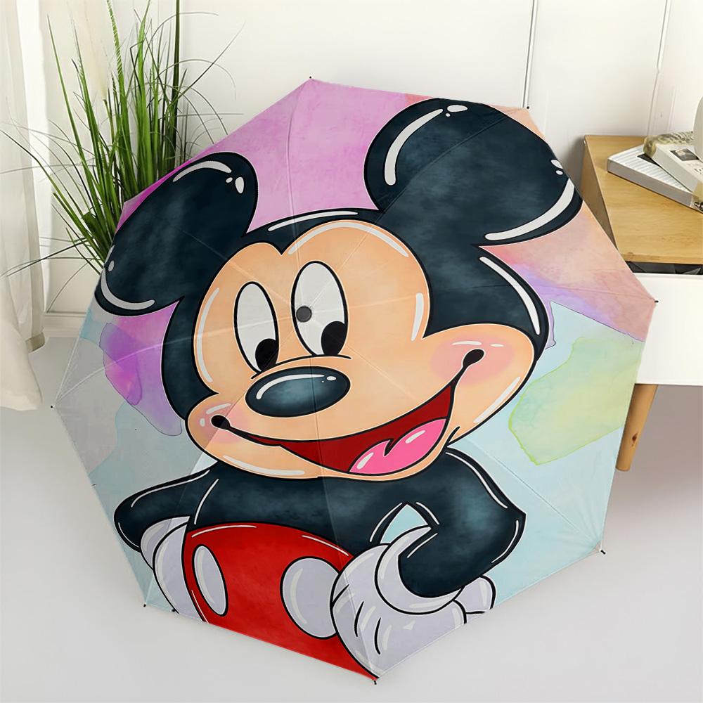 Disney Mickey Mouse Watercolor Print Automatic Folding Umbrella, Portable Windproof Travel Umbrella for Kids and Adults, Cute Ca (as the picture,Iron&8K)
Disney Mickey Mouse Watercolor Print Automatic Folding Umbrella, Portable Windproof Travel Umbrella for Kids and Adults, Cute Ca (as the picture,Iron&8K)