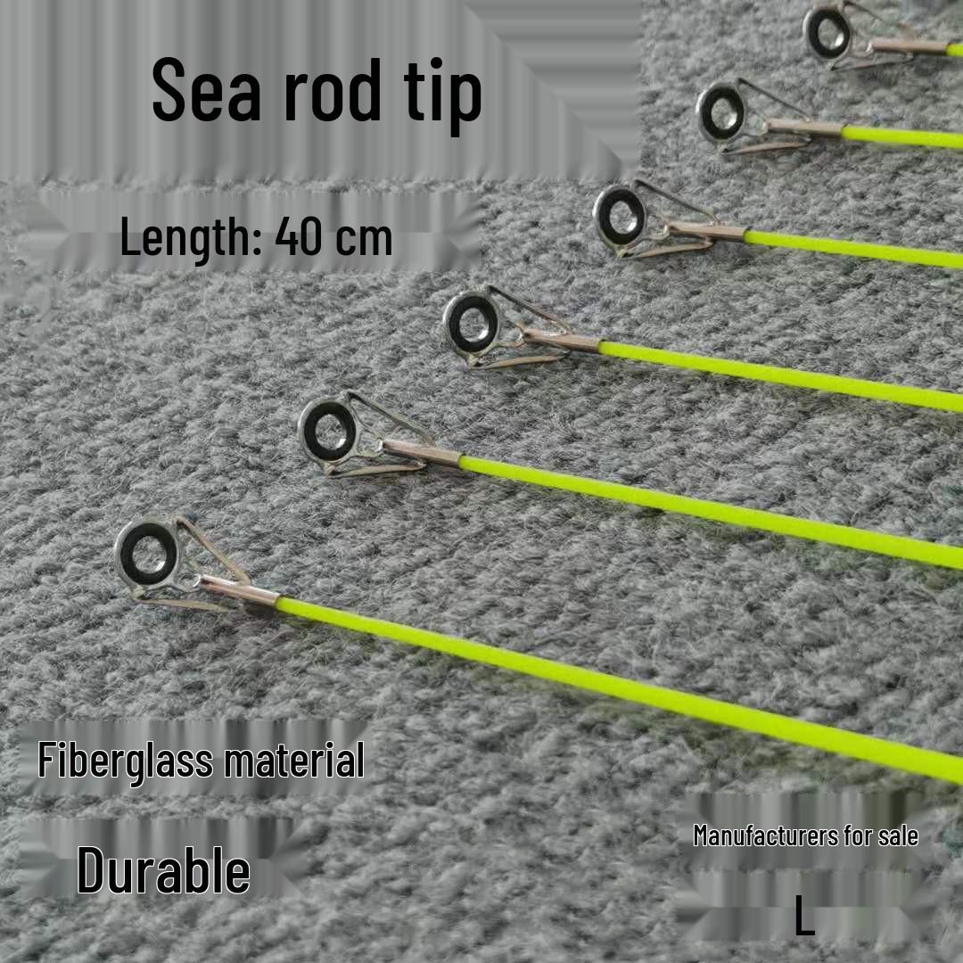 Fiberglass Sea Fishing Rod: Single Solid Tip & Sections 3.6 mm
Fiberglass Sea Fishing Rod: Single Solid Tip & Sections 3.6 mm