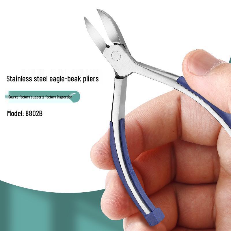 Stainless Steel Eagle Beak Toenail Clippers - Paronychia & Dead Skin Cutting Tool чёрный
Stainless Steel Eagle Beak Toenail Clippers - Paronychia & Dead Skin Cutting Tool чёрный