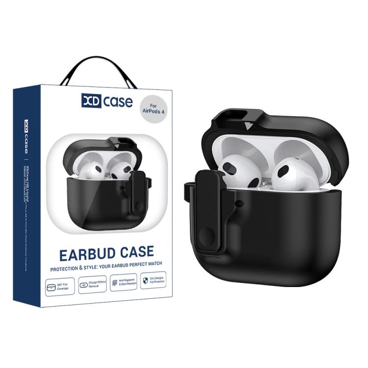 For AirPods 4 XDcase Armor Full-body Earphone Case with Hook & Security Lock For AirPods 4 чёрный
For AirPods 4 XDcase Armor Full-body Earphone Case with Hook & Security Lock For AirPods 4 чёрный