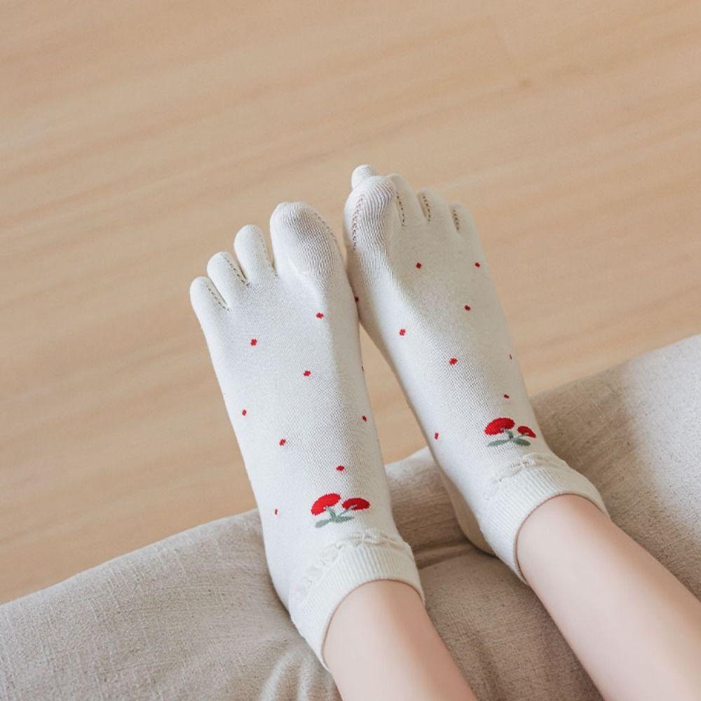 2Pairs Heart Toe Separated Socks Sweet Boat Tube Socks Women Comfortable Cotton Toe Socks Women 2Pairs Heart
2Pairs Heart Toe Separated Socks Sweet Boat Tube Socks Women Comfortable Cotton Toe Socks Women 2Pairs Heart