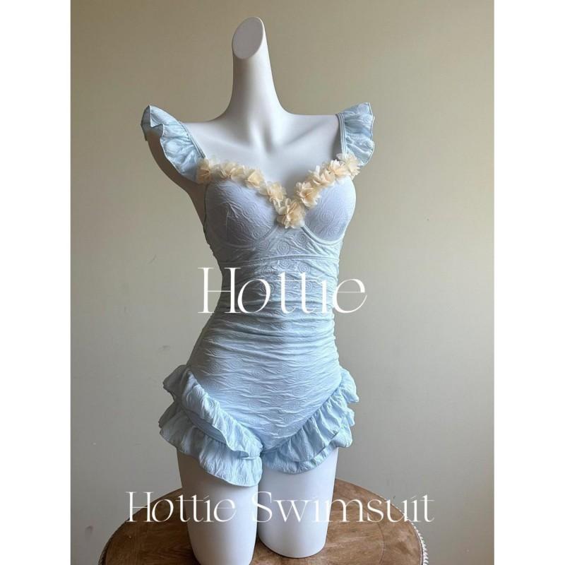 Girl s Feelings Pure Desires Girl Baby Blue Conservative Meat-covering One-piece Swimsuit Strip Support Student XL синій
Girl s Feelings Pure Desires Girl Baby Blue Conservative Meat-covering One-piece Swimsuit Strip Support Student XL синій