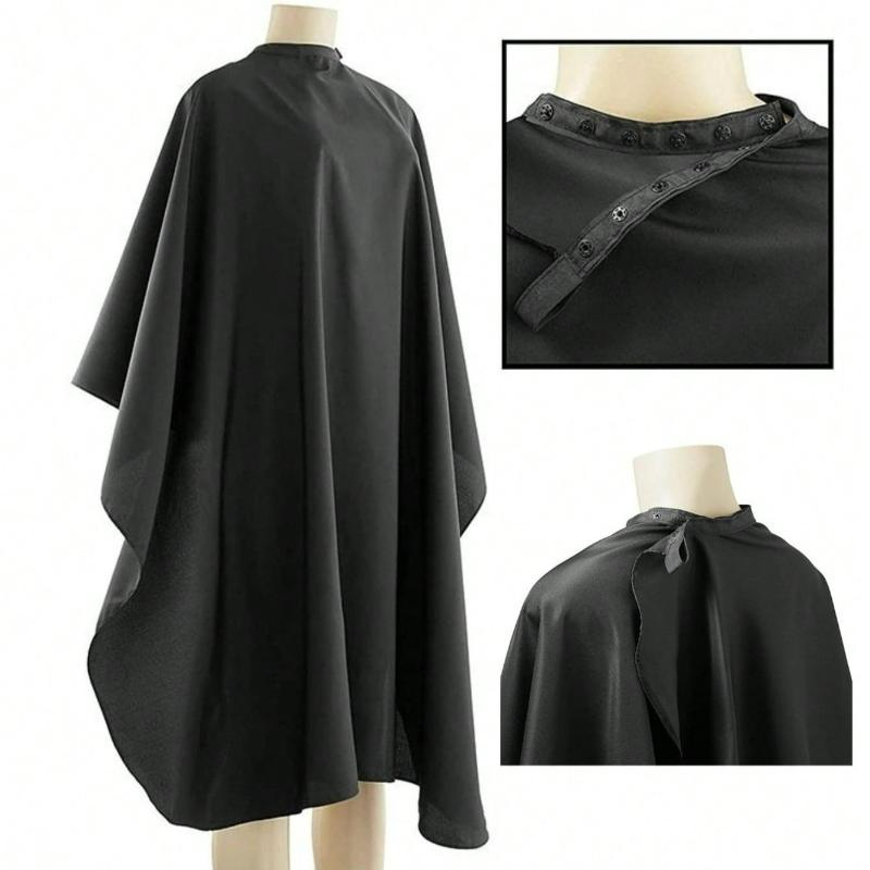 1pc Barber Cape Professional Large Hair Cutting Cape With Snap Closure, Unisex Adults Black Haircut Salon Cape Hairdresser Styling Cape
1pc Barber Cape Professional Large Hair Cutting Cape With Snap Closure, Unisex Adults Black Haircut Salon Cape Hairdresser Styling Cape