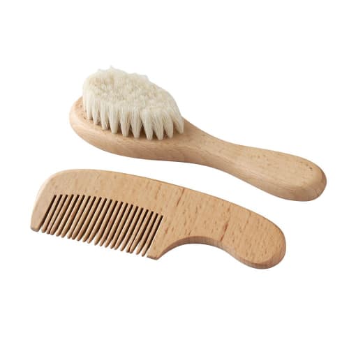 regalo 2-Piece Baby Hairbrush Set with Comb, Made of Natural Wooden Materials, for Babies, Newborns, and Infants
regalo 2-Piece Baby Hairbrush Set with Comb, Made of Natural Wooden Materials, for Babies, Newborns, and Infants