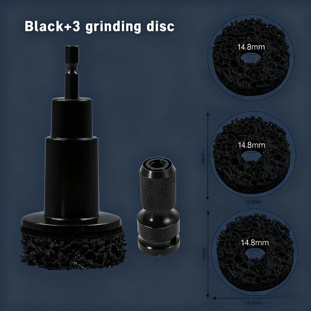 Ступица автомобильного колеса, головка оси, ступица колеса, стальное кольцо, головка для удаления ржавчины, шлифовальная машина, инструмент для тормозного диска чёрный
Ступица автомобильного колеса, головка оси, ступица колеса, стальное кольцо, головка для удаления ржавчины, шлифовальная машина, инструмент для тормозного диска чёрный