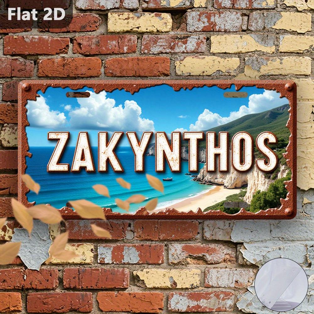 D Flat A Vintage Tin Sign Measuring cm by cm Featuring a D Printed Design of Zakynthos Beach in Greece This T 15x30cm(5.9x7.8inch)
D Flat A Vintage Tin Sign Measuring cm by cm Featuring a D Printed Design of Zakynthos Beach in Greece This T 15x30cm(5.9x7.8inch)