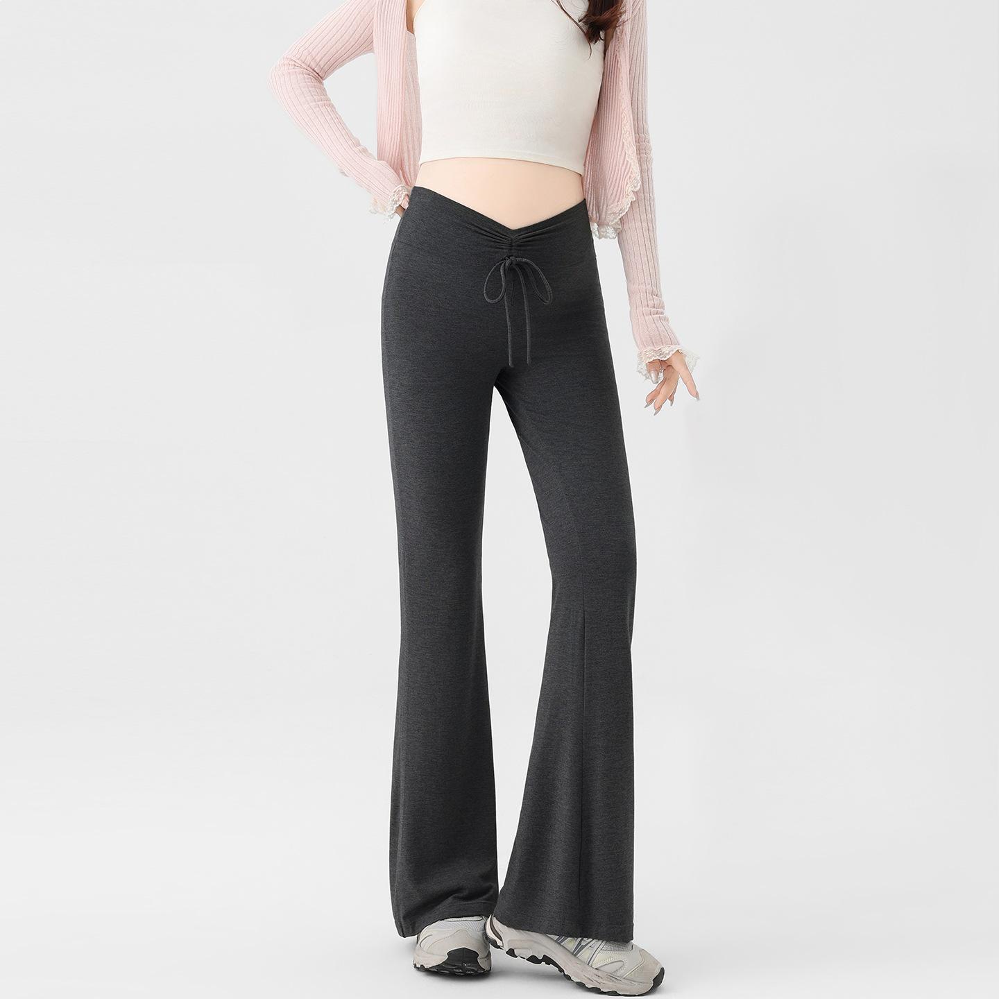 Low Waist Maternity Micro Flare Pants - Thin Tencel Modal for Spring/Summer XXL темно-сірий
Low Waist Maternity Micro Flare Pants - Thin Tencel Modal for Spring/Summer XXL темно-сірий