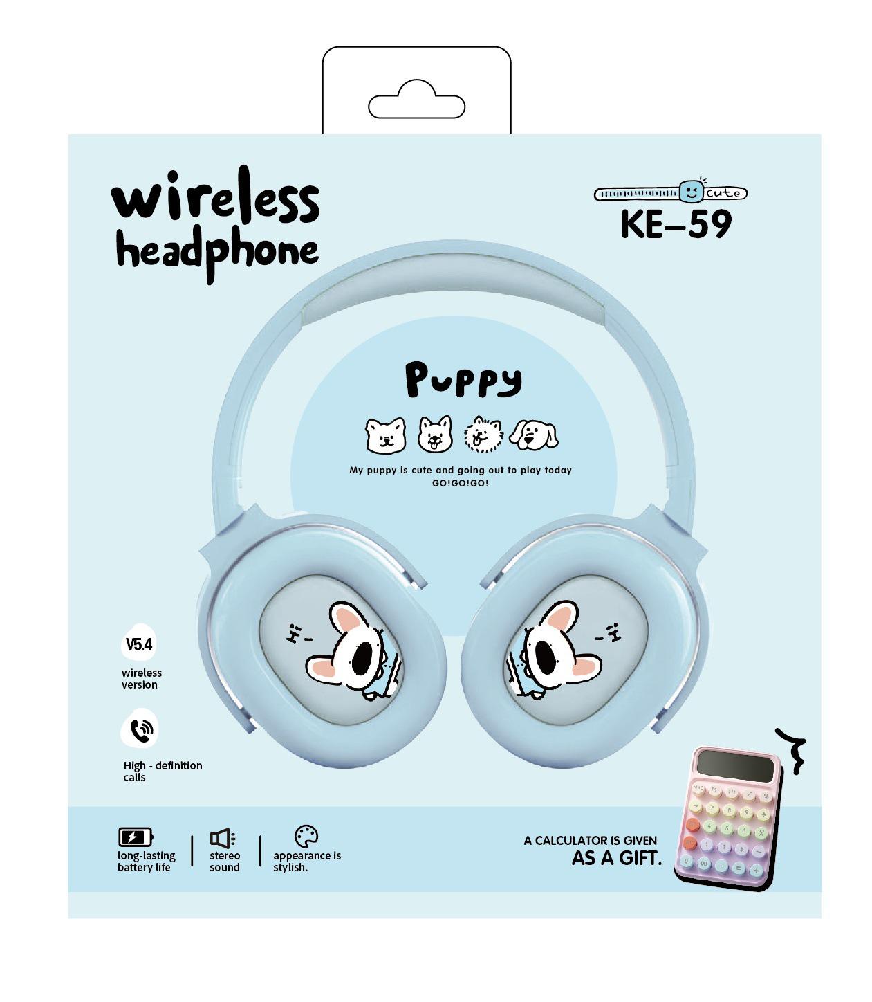 KE59 Cross New Over-Ear Bluetooth Stereo Headset - Fresh Simple Style for Computer синій
KE59 Cross New Over-Ear Bluetooth Stereo Headset - Fresh Simple Style for Computer синій