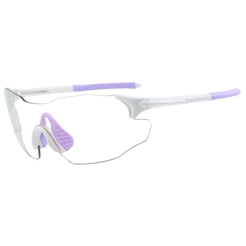 White Frame Photosensitive Color Changing Cycling Glasses Day & Night Universal Outdoor Bicycle Hiking Goggles UV Protection Men & Women Leisure
White Frame Photosensitive Color Changing Cycling Glasses Day & Night Universal Outdoor Bicycle Hiking Goggles UV Protection Men & Women Leisure
