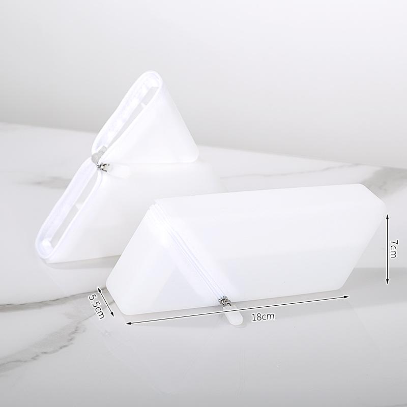 Вместительный мягкий силиконовый телескопический пенал и подставка для ручек прозрачный белый
Вместительный мягкий силиконовый телескопический пенал и подставка для ручек прозрачный белый