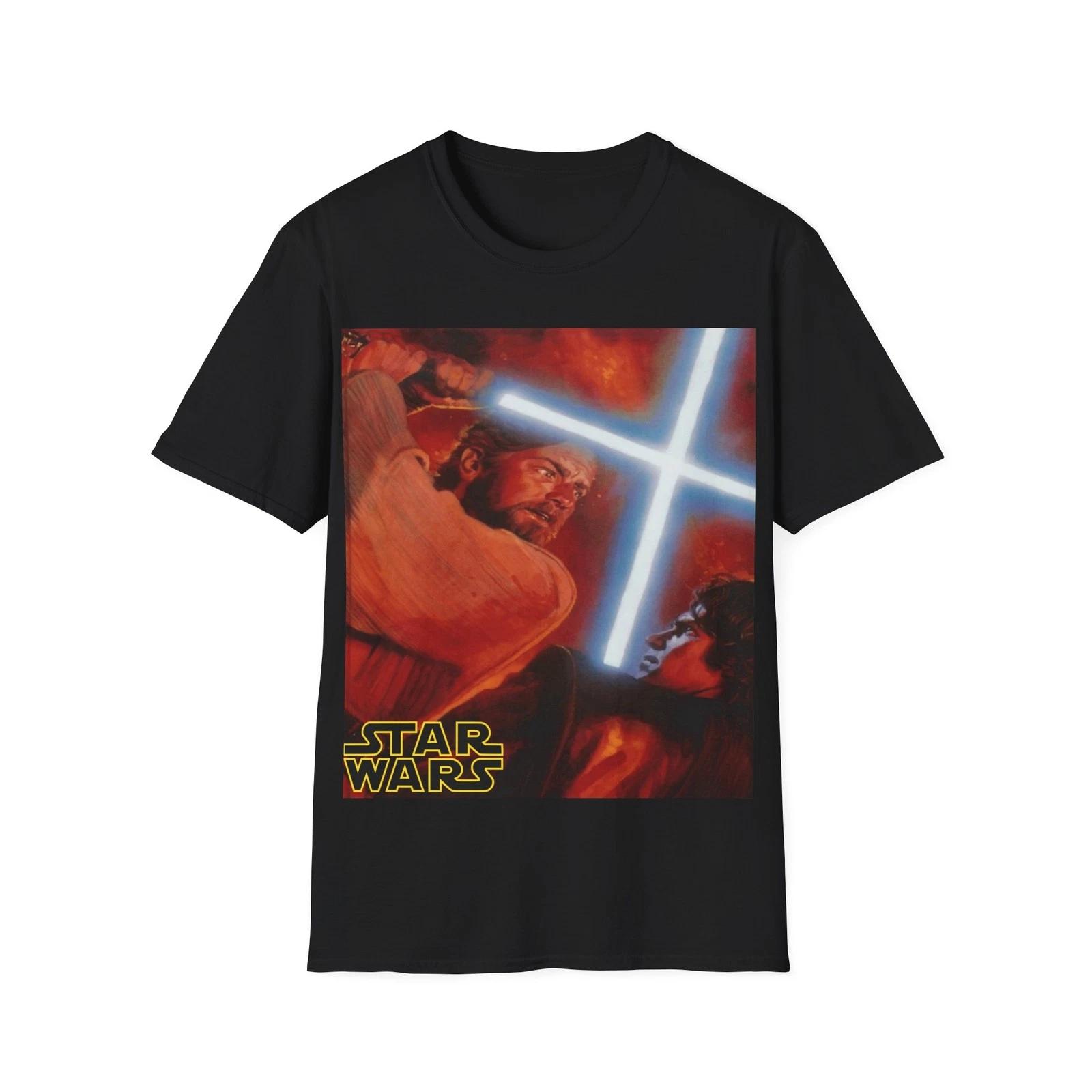 Obi-Wan vs Anakin Mustafar Duel Tee – Tragic Star Wars Battle Shirt 2XL
Obi-Wan vs Anakin Mustafar Duel Tee – Tragic Star Wars Battle Shirt 2XL