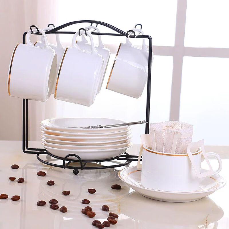 Elegant European Ceramic Coffee Cup Set
Elegant European Ceramic Coffee Cup Set