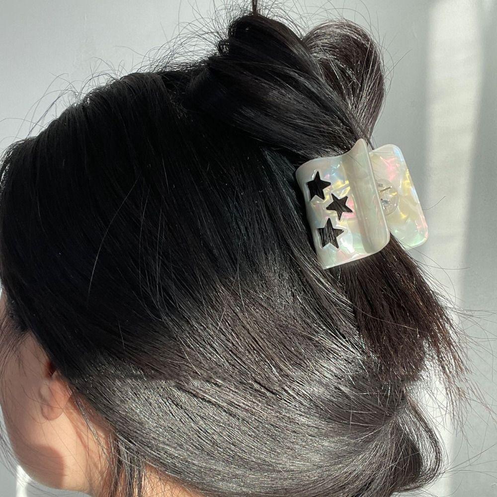 Clip Headwear Temperament Women Hair Clips Star Hair Claw Hair Accessories Korean Style Crab Clip
Clip Headwear Temperament Women Hair Clips Star Hair Claw Hair Accessories Korean Style Crab Clip