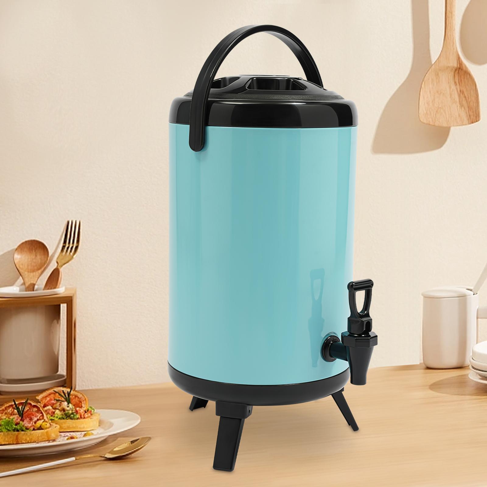 10/12L Stainless Steel Insulated Beverage Dispenser,Yellow/Blue Round Insulated Beverage Container with Spout for Parties синій
10/12L Stainless Steel Insulated Beverage Dispenser,Yellow/Blue Round Insulated Beverage Container with Spout for Parties синій