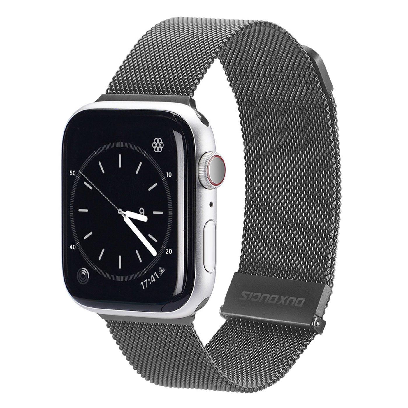 DUX DUCIS Milanese Strap for Apple Watch Series 10 46mm/Ultra 2/Ultra 49mm/9 8 7 45mm/SE (2023) SE (2022) SE 6 5 4 44mm/3 2 1 42mm Watch Band As shown A
DUX DUCIS Milanese Strap for Apple Watch Series 10 46mm/Ultra 2/Ultra 49mm/9 8 7 45mm/SE (2023) SE (2022) SE 6 5 4 44mm/3 2 1 42mm Watch Band As shown A