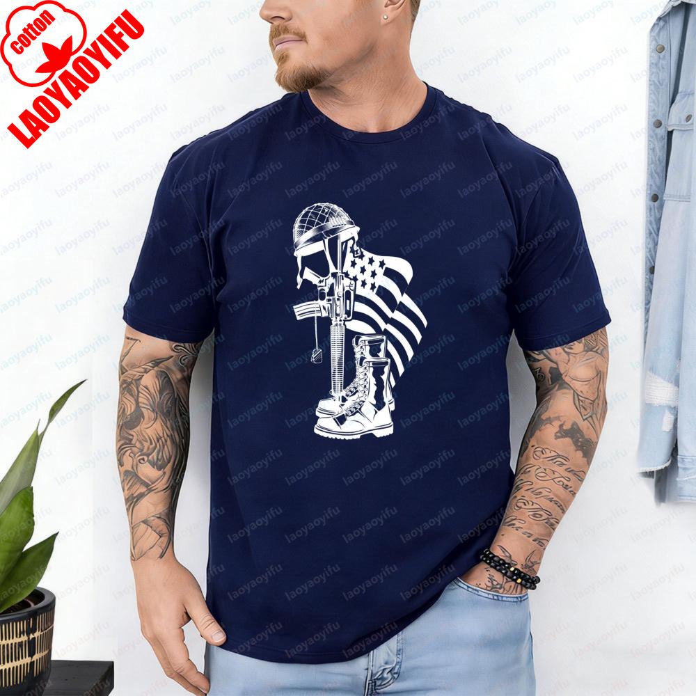 Memorial Day TShirt Battle Cross Design Tops Veteran Heritage Cotton Tee Simple Vintage Classic Patriotic Camisetas for Men S
Memorial Day TShirt Battle Cross Design Tops Veteran Heritage Cotton Tee Simple Vintage Classic Patriotic Camisetas for Men S