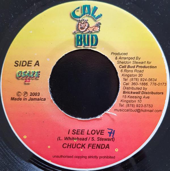 7inch Record CHUCK FENDER I See Love NONE Cali Bud 2003 Jamaica Reggae Ska Dub Used
7inch Record CHUCK FENDER I See Love NONE Cali Bud 2003 Jamaica Reggae Ska Dub Used