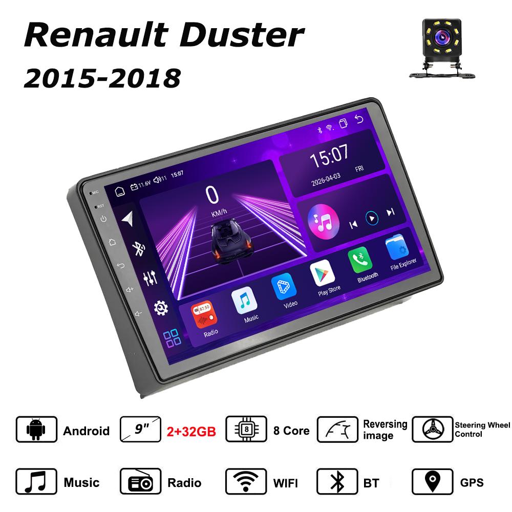 Android Car-Play Car Radio For Renault Duster 2015-2018 Multimedia Player Head Unit Stereo GPS Navigation BT WIFI,8 CORE ,2+32GB чорний
Android Car-Play Car Radio For Renault Duster 2015-2018 Multimedia Player Head Unit Stereo GPS Navigation BT WIFI,8 CORE ,2+32GB чорний