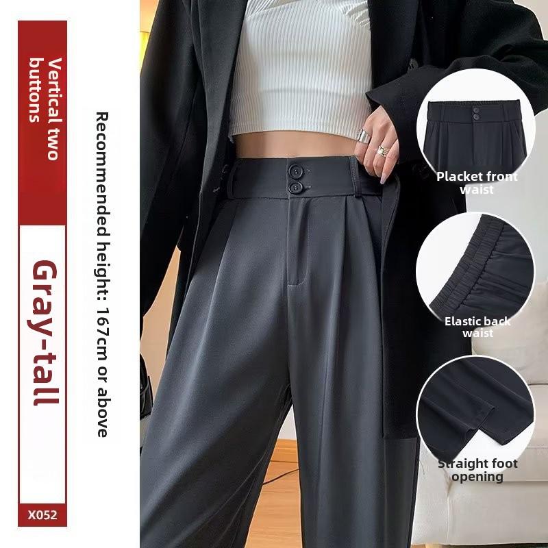 Women s Black Wide-Leg High Waist Drape Pants - Summer 2023, Loose Fit, Large Size. M
Women s Black Wide-Leg High Waist Drape Pants - Summer 2023, Loose Fit, Large Size. M
