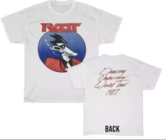 Ratt 1987 Dancing Undercover World Tour Shirt XL
Ratt 1987 Dancing Undercover World Tour Shirt XL