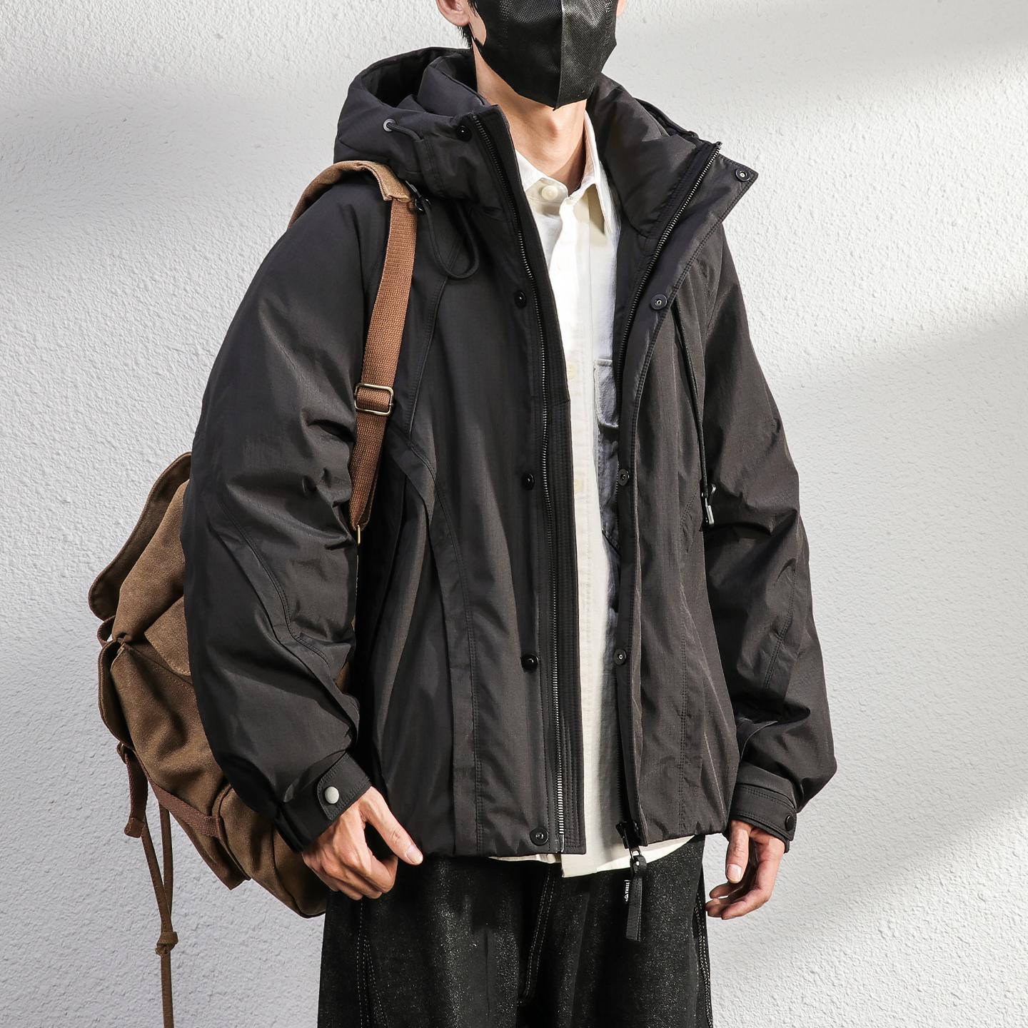 Men s Purple Plaid Hooded Down Jacket - Outdoor Winter Shell XL 70—80 kg чорний
Men s Purple Plaid Hooded Down Jacket - Outdoor Winter Shell XL 70—80 kg чорний