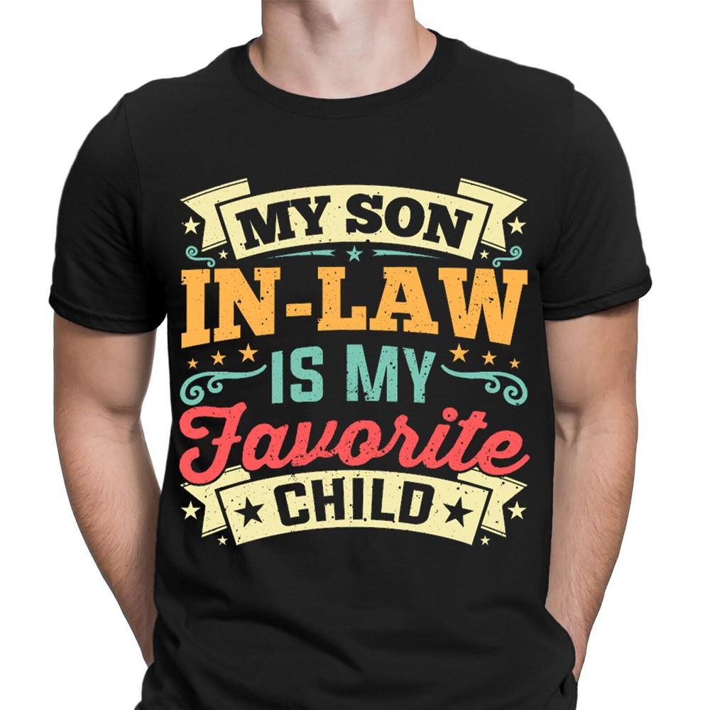 Мой зять - мой любимый ребенок. Смешная цитата. Ретро мужская футболка. Топ #D 4XL
Мой зять - мой любимый ребенок. Смешная цитата. Ретро мужская футболка. Топ #D 4XL