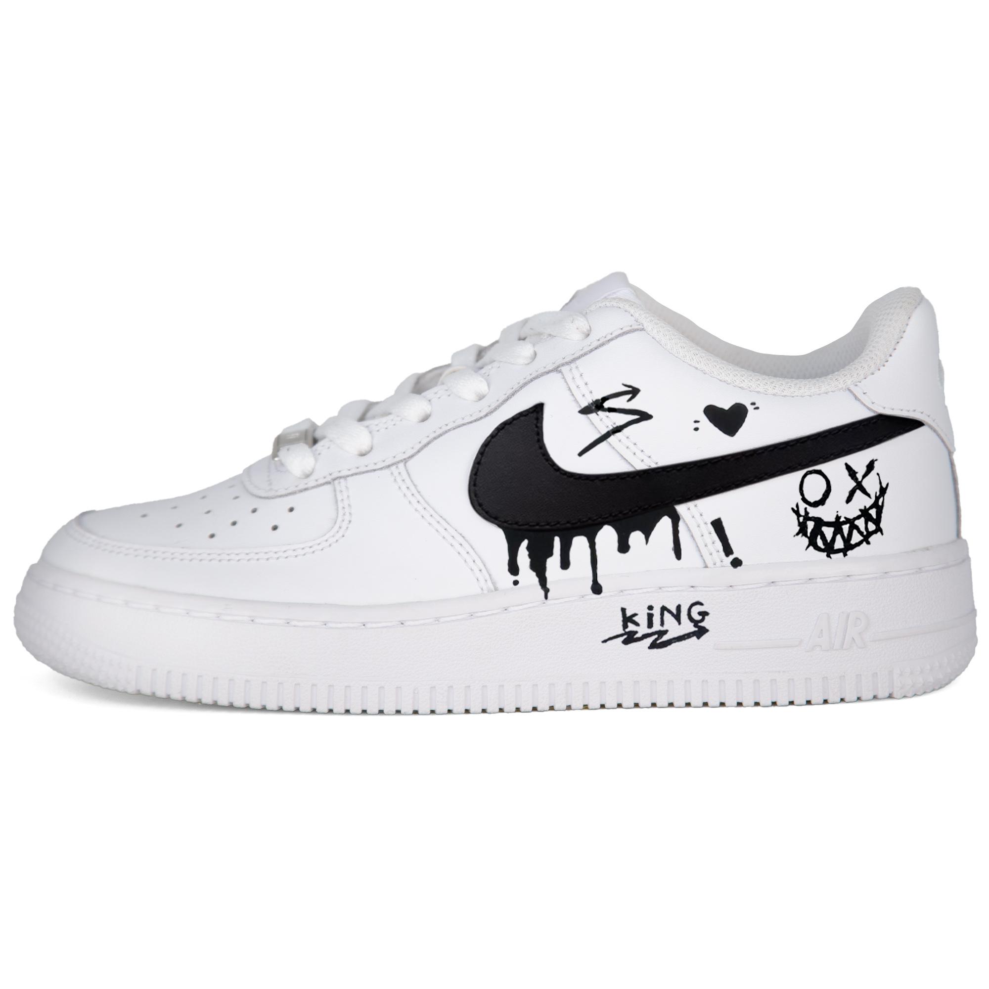 Nike Air Force 1 White Air Force 1, Ghost Face Minimalist Style Abrasion Resistant Low top Skateboard Shoes Unisex CW2288-111(Team562-) 40
Nike Air Force 1 White Air Force 1, Ghost Face Minimalist Style Abrasion Resistant Low top Skateboard Shoes Unisex CW2288-111(Team562-) 40