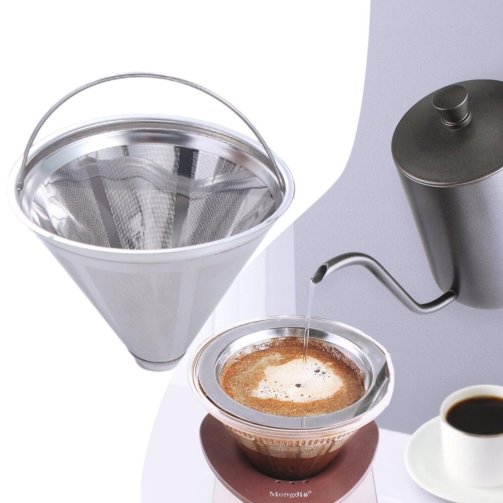 304 Stainless Steel Drip Coffee Machine Filter with Foldable Handle Tea Strainer Cafe срібний
304 Stainless Steel Drip Coffee Machine Filter with Foldable Handle Tea Strainer Cafe срібний