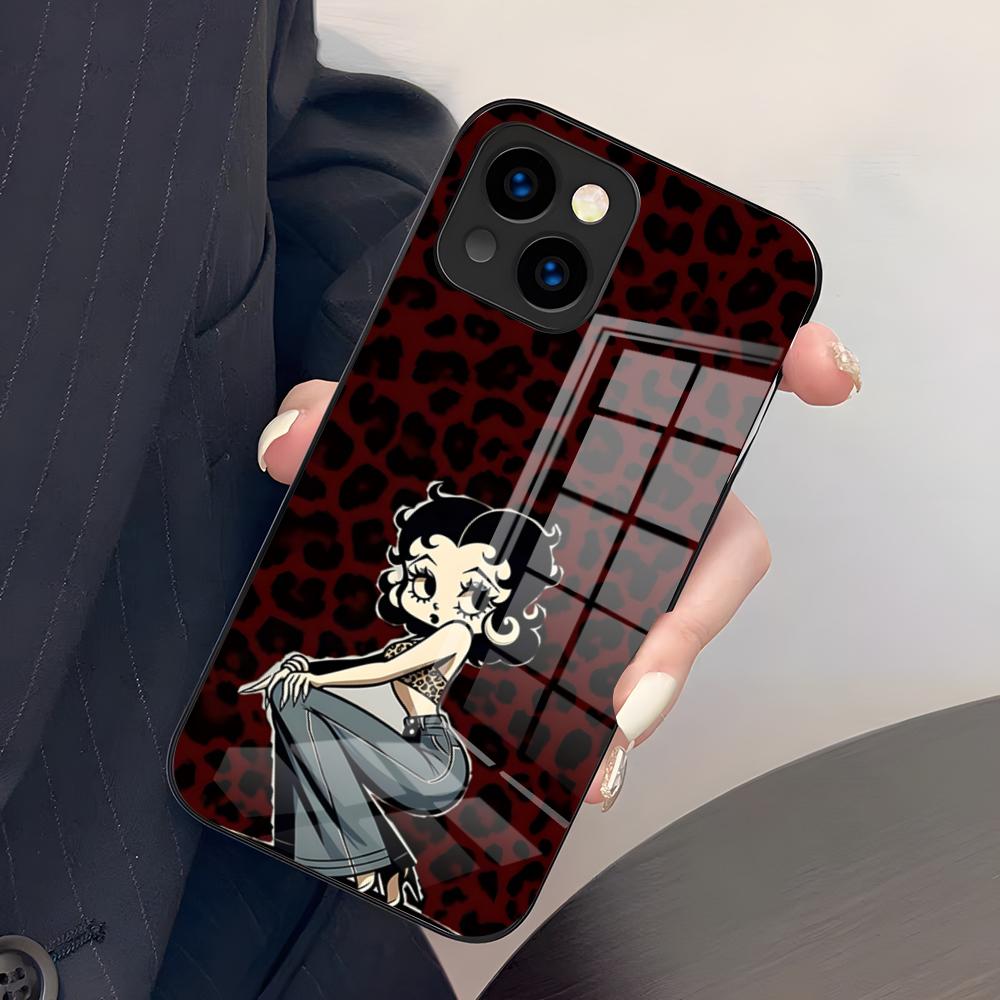 Cartoon B-Betty HOT B-Boop Phone Case For IPhone 17 Pro Max 15 Pro 16 14 Plus 12 13 Mini 11 Pro Shockproof Glass Cover iPhone14 Pro
Cartoon B-Betty HOT B-Boop Phone Case For IPhone 17 Pro Max 15 Pro 16 14 Plus 12 13 Mini 11 Pro Shockproof Glass Cover iPhone14 Pro