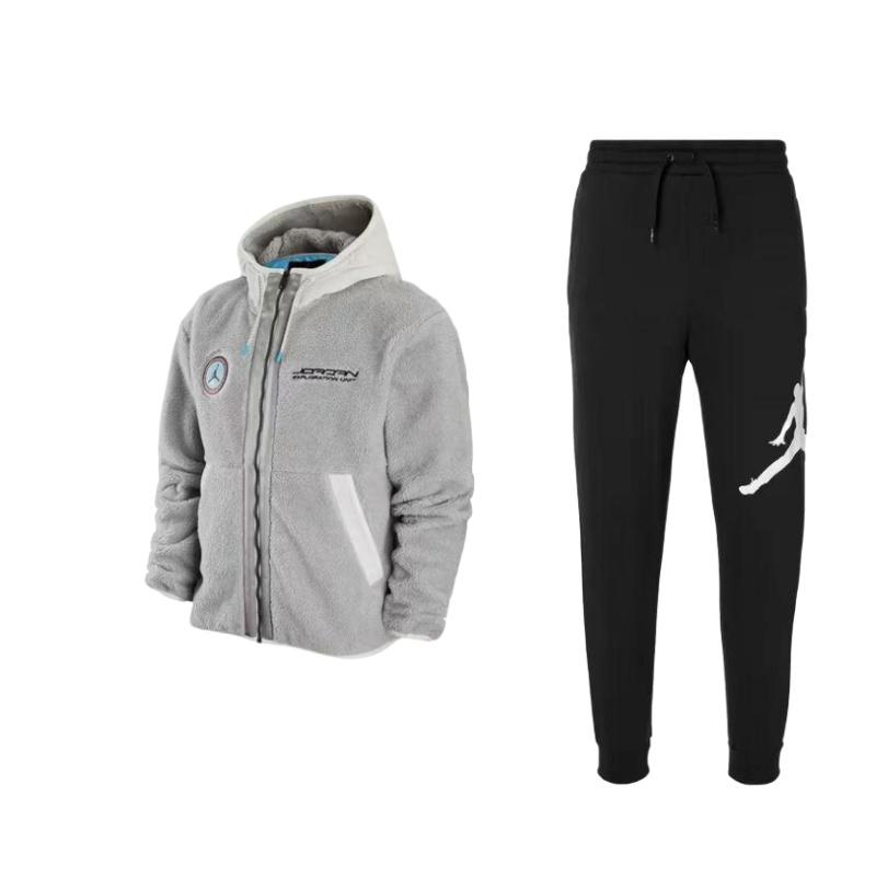 Jordan Zipper Comfortable Hoodie Long Sleeve Mid Waist Elastic Soft Pants Casual Sports Suit Men suit DA6804-010+FB1908-077 S
Jordan Zipper Comfortable Hoodie Long Sleeve Mid Waist Elastic Soft Pants Casual Sports Suit Men suit DA6804-010+FB1908-077 S