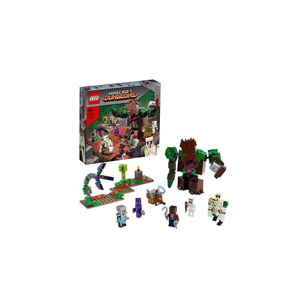 LEGO Minecraft Jungle Monster Set 21176 Building Blocks Toy for Boys and Girls Ages 8 and Up
LEGO Minecraft Jungle Monster Set 21176 Building Blocks Toy for Boys and Girls Ages 8 and Up