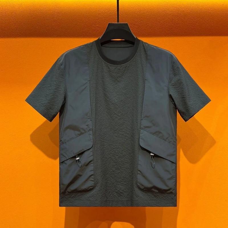 Men s Summer American Style Trendy Luxury Patchwork Loose Crew Neck Casual Fashion Short Sleeve T Shirt Top M чорний
Men s Summer American Style Trendy Luxury Patchwork Loose Crew Neck Casual Fashion Short Sleeve T Shirt Top M чорний