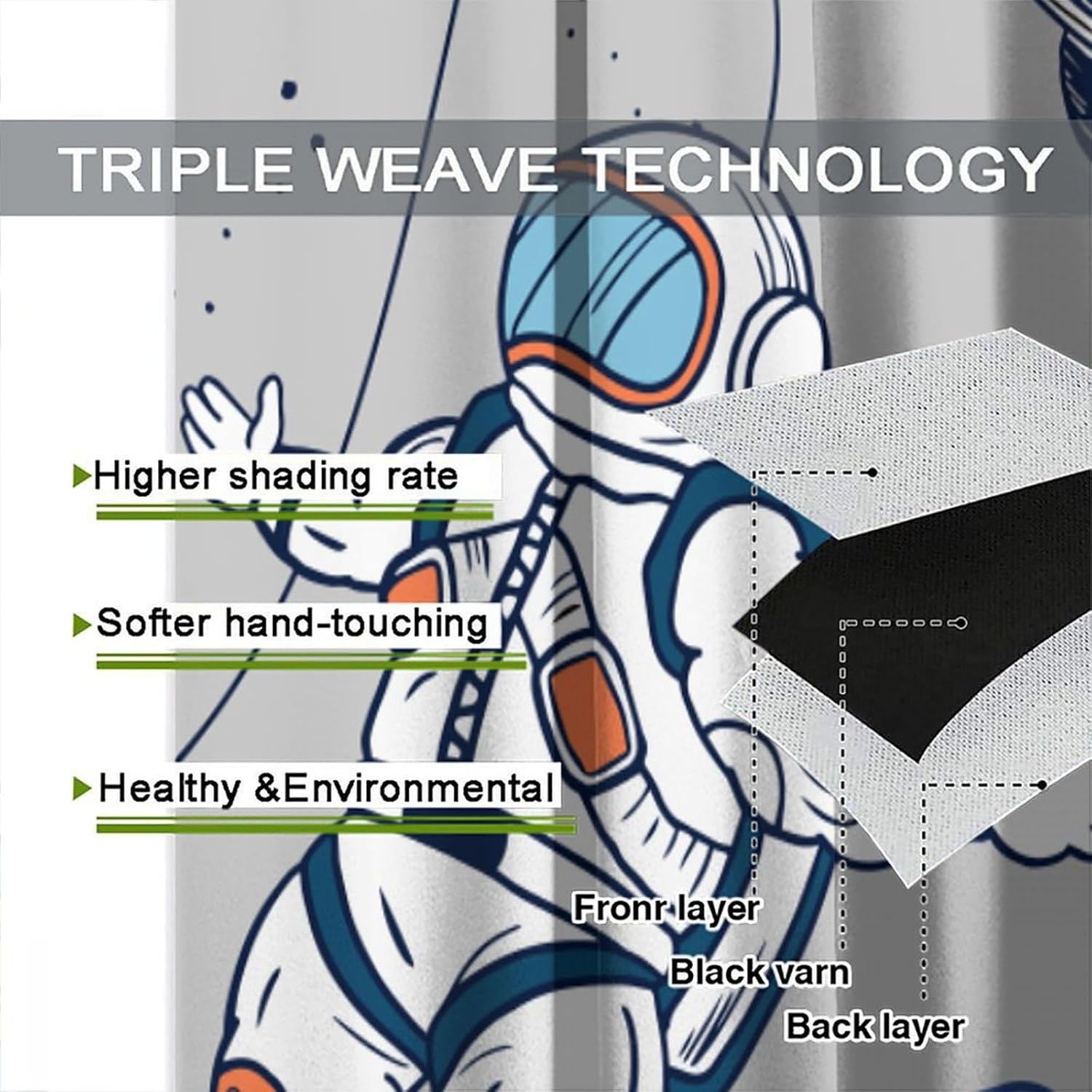 Space Rocket Print Window Curtain for Kids,Outer Space Adventure Fabric Curtain Set Galaxy Planet Space Ship Stalls Bedroom Decor Curtains 42 W X
Space Rocket Print Window Curtain for Kids,Outer Space Adventure Fabric Curtain Set Galaxy Planet Space Ship Stalls Bedroom Decor Curtains 42 W X