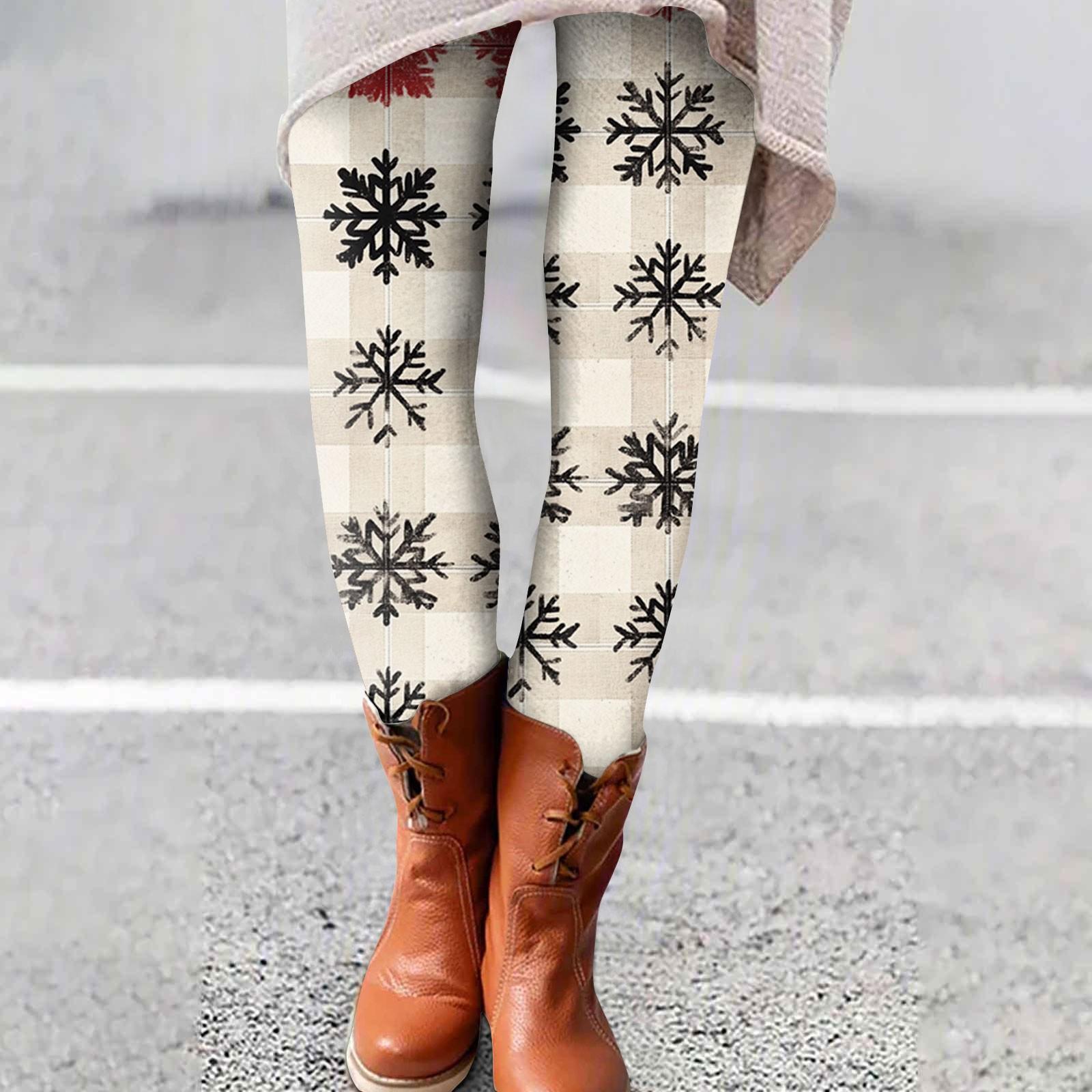 Женские брюки с рождественским принтом, эластичные, мягкие, повседневные, домашние, спальные брюки XL бежевый
Женские брюки с рождественским принтом, эластичные, мягкие, повседневные, домашние, спальные брюки XL бежевый