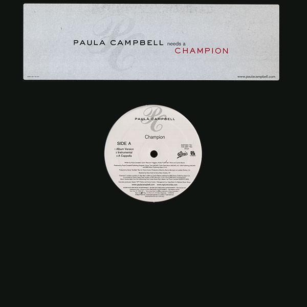 12inch Record PAULA CAMPBELL - Champion 82876851781 Epic 2006 US Rap & Hip-Hop/R&B Used
12inch Record PAULA CAMPBELL - Champion 82876851781 Epic 2006 US Rap & Hip-Hop/R&B Used