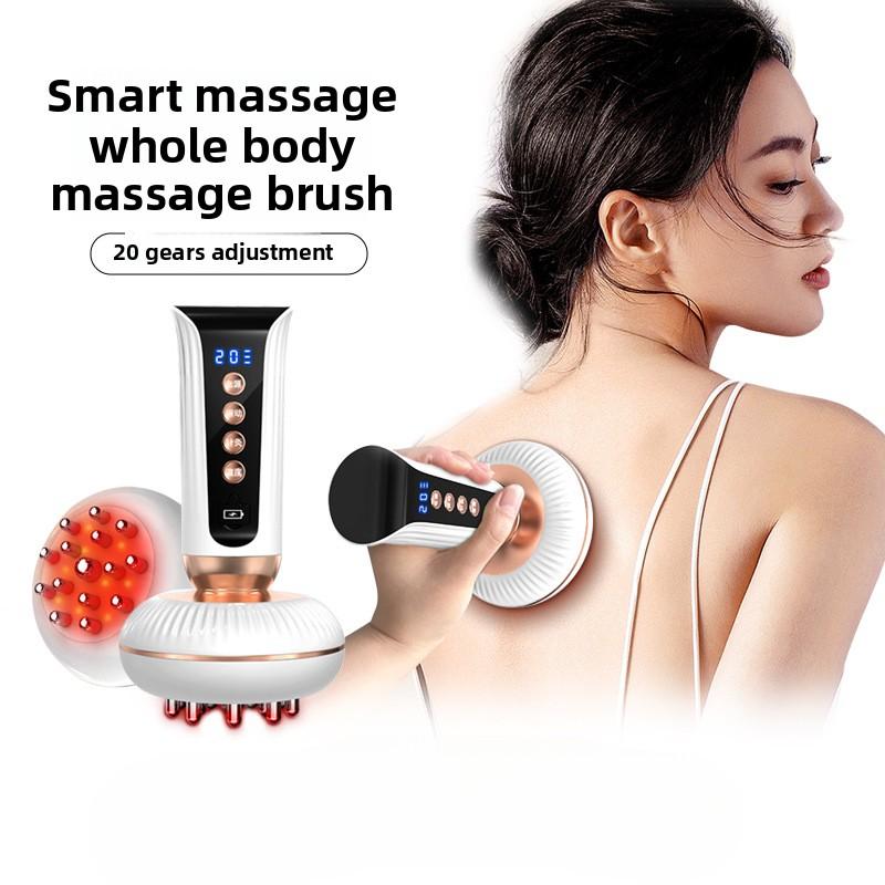 Household Electric Massage Brush 20-speed Massage Dredging Instrument, Whole Body Massager Heating Scraping Instrument
Household Electric Massage Brush 20-speed Massage Dredging Instrument, Whole Body Massager Heating Scraping Instrument