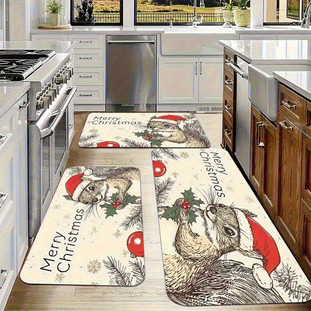 1Pcs Christmas Squirrel Pattern Floor Mat Modern Kitchen polyester Rug Non-Slip Colorful Indoor Carpet, For Home Bathroom Bedroom Living Room Decor 40*60cm
1Pcs Christmas Squirrel Pattern Floor Mat Modern Kitchen polyester Rug Non-Slip Colorful Indoor Carpet, For Home Bathroom Bedroom Living Room Decor 40*60cm