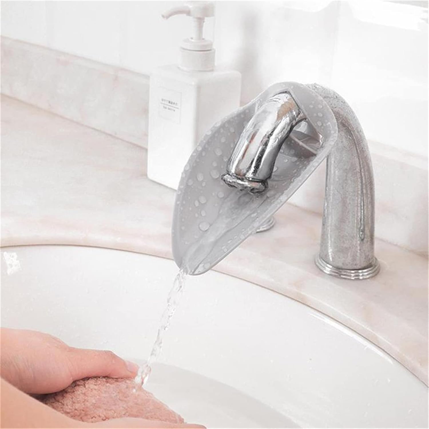 3pcs Faucet Extender, durable polyester, no-drill easy install, water diverter for kitchen & bathroom, space-saving sink accessory. 3pcs Grey разноцветный
3pcs Faucet Extender, durable polyester, no-drill easy install, water diverter for kitchen & bathroom, space-saving sink accessory. 3pcs Grey разноцветный