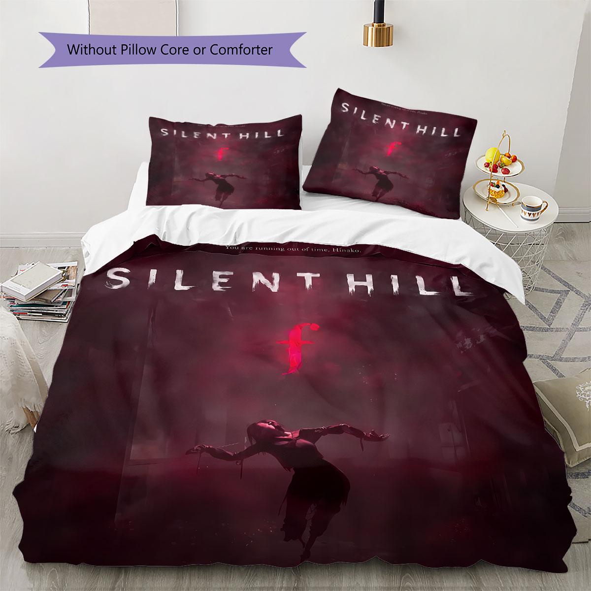 silenthill Pattern Bedding Quilt Set Quilt Cover Pillowcase Home Decoration Birthday Gift (1 * duvet cover + 2 * pillowcase, without core) 200x200cm
silenthill Pattern Bedding Quilt Set Quilt Cover Pillowcase Home Decoration Birthday Gift (1 * duvet cover + 2 * pillowcase, without core) 200x200cm