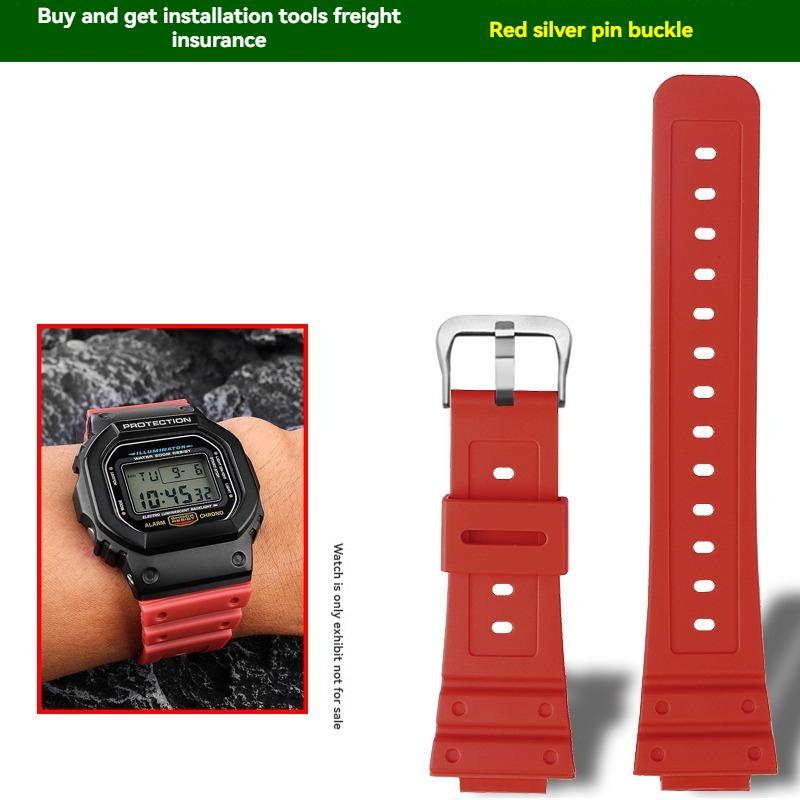 Для Casio DW5600 DW-5600 GW-5000 GW-M5610 GW-B5600 GA2100 GA2110 Смоляний Силіконовий Ремінець для Годинника 16 мм Водонепроникний Гумовий Браслет 16mm
Для Casio DW5600 DW-5600 GW-5000 GW-M5610 GW-B5600 GA2100 GA2110 Смоляний Силіконовий Ремінець для Годинника 16 мм Водонепроникний Гумовий Браслет 16mm
