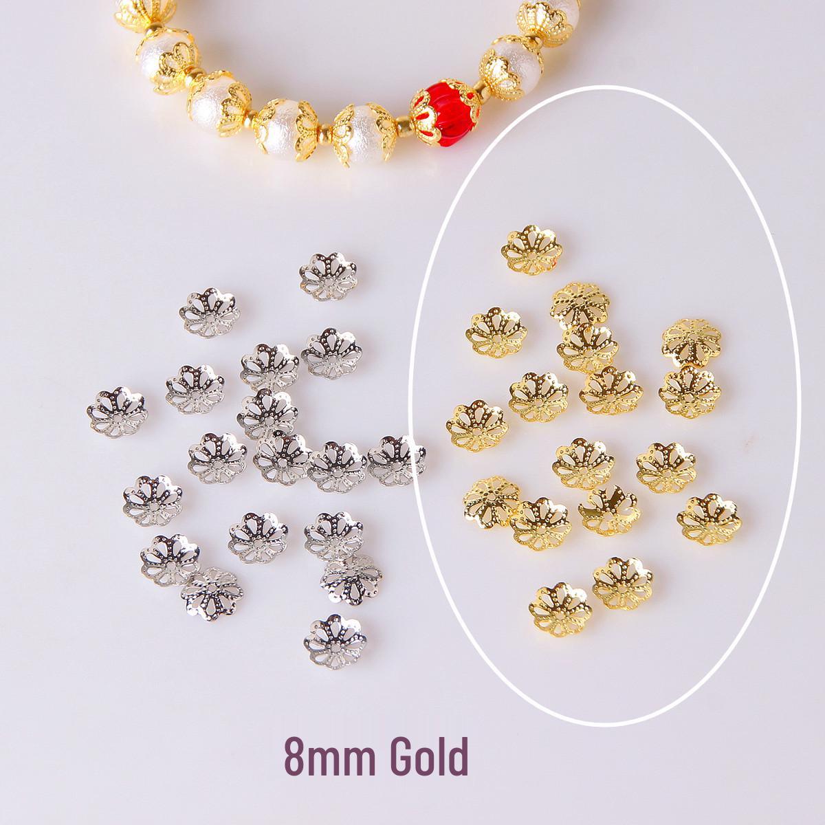 Позолочений 18K тримач для намистин у формі квітки, спейсер для виготовлення ювелірних виробів своїми руками
Позолочений 18K тримач для намистин у формі квітки, спейсер для виготовлення ювелірних виробів своїми руками