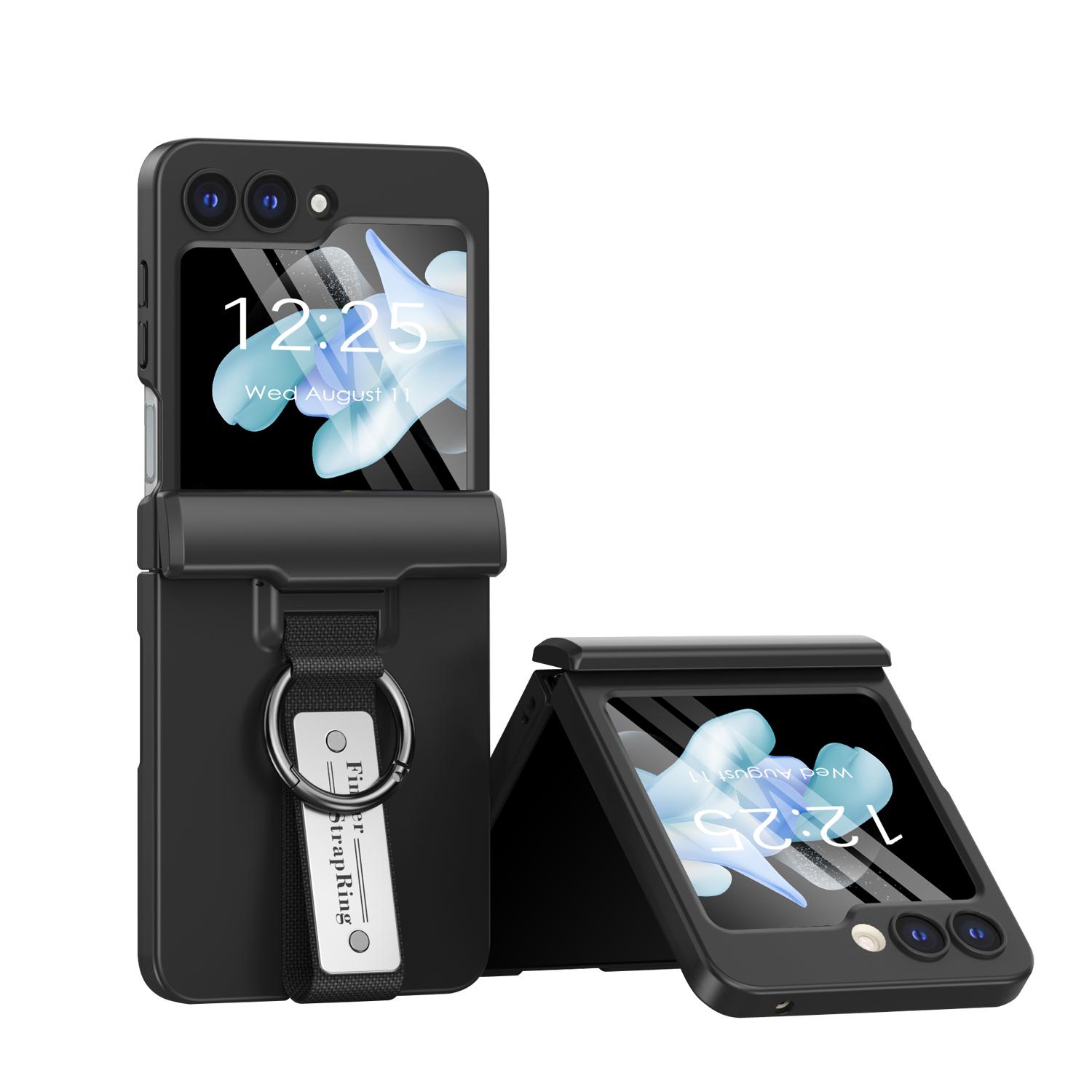Жесткий защитный чехол для телефона из поликарбоната для Samsung Galaxy Z Flip 5 с кольцом на ручном ремешке, маленькая защитная пленка для экрана Flip4 5g
Жесткий защитный чехол для телефона из поликарбоната для Samsung Galaxy Z Flip 5 с кольцом на ручном ремешке, маленькая защитная пленка для экрана Flip4 5g