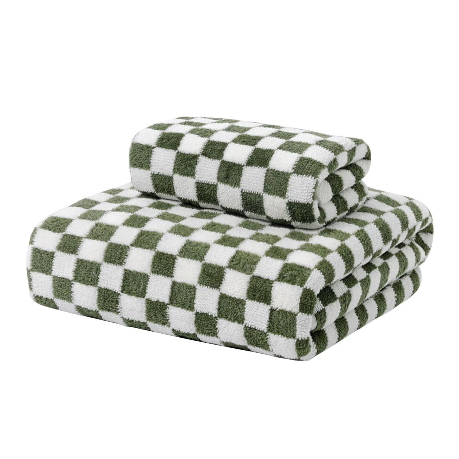 Premium Checkered Bath Towel Set 29 53x13 78 Inches Ultra Soft Velvet Fabric High Absorbency Face Towel Suitable for Daily Use and Bathroom One Size
Premium Checkered Bath Towel Set 29 53x13 78 Inches Ultra Soft Velvet Fabric High Absorbency Face Towel Suitable for Daily Use and Bathroom One Size
