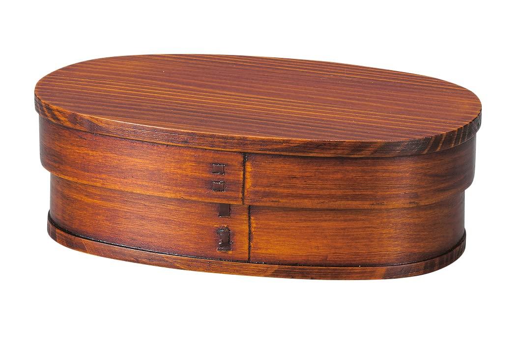 Nakatani Brothers Company Magewappa Lunch Box (Medium) with Lacquer Finish, 36-1404
Nakatani Brothers Company Magewappa Lunch Box (Medium) with Lacquer Finish, 36-1404